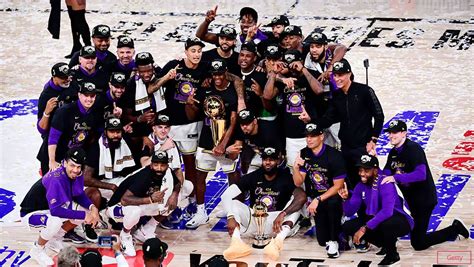 Lakers Break Three Records Upon Their Victorious 2020 Nba Championship