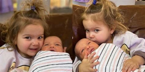 See Adorable Photos Of Kane Browns Daughters Kingsley And Kodi Together
