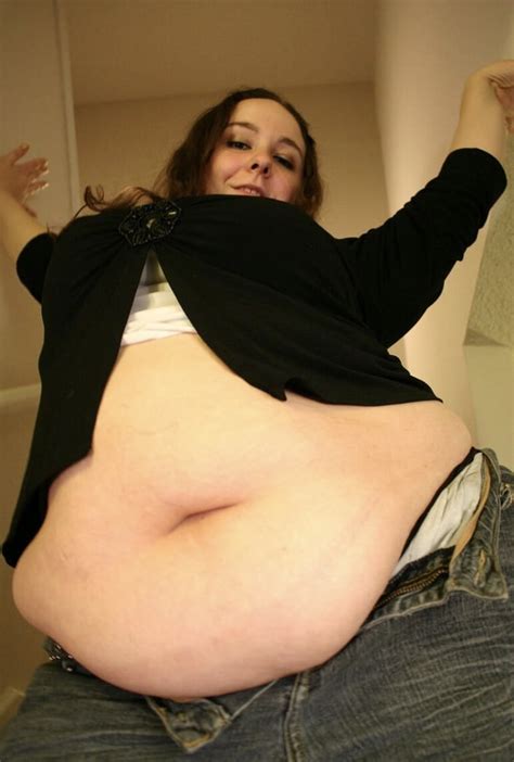 BBW Overstuffed Feedee Belly Girl Photos XXX Porn Album