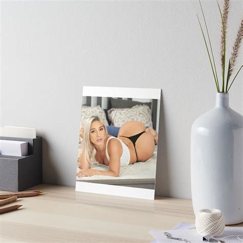 Abella Danger And Her Round Butt Art Board Print By Aesthetichoes Redbubble