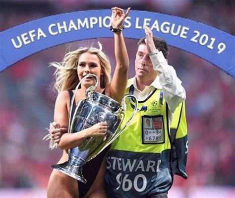 Aside from wolanski's brief stint in jail (she's out now). Champions League final streaker reveals how she got on ...