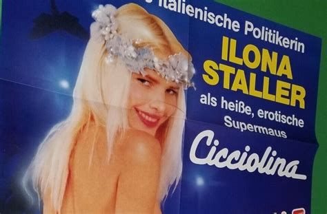Ilona Staller Sexy Nude Vtg Cicciolina Hot Erotic Poster John Holmes Amber Lynn Ebay