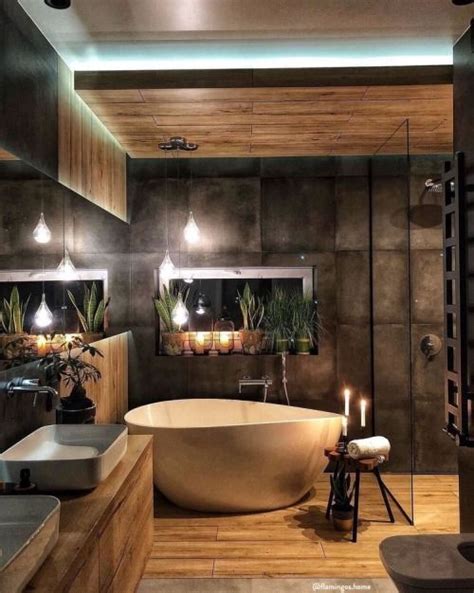 64 Stylish And Cozy Wooden Bathroom Designs Digsdigs