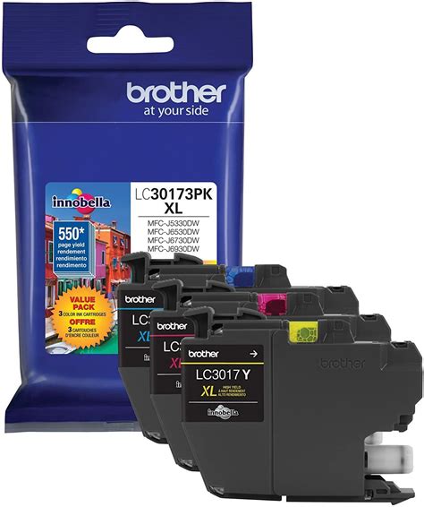 Genuine Brother Lc 3017 Xl Ink 3 Pack For Mfc J5330dw Mfc J6530dw Mfc