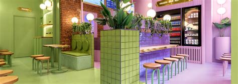 Inside Masquespacios New Colorful Restaurant Design Project In Milan