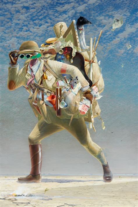 Tim Storrier The Histrionic Wayfarer After Bosch Archibald Prize