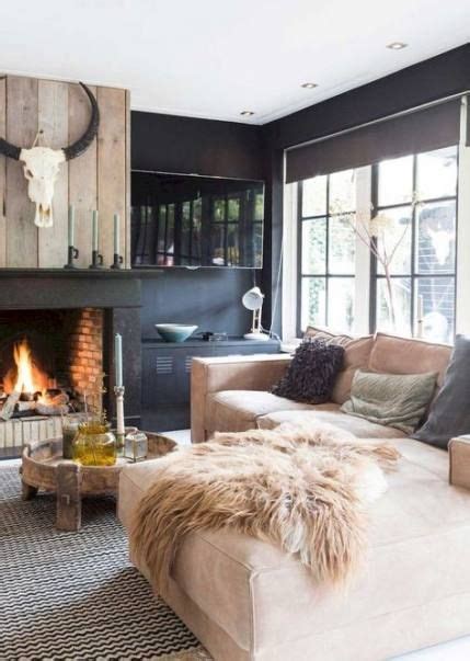Farmhouse Livingroom Navy Couch 20 Ideas Rustic Living Room Design
