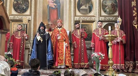 Feast Of Palm Sunday Celebrated At Churches Of The Armenian Diocese In