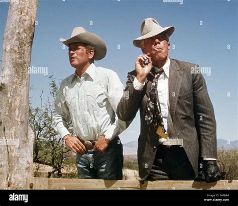 Paul Newman Lee Marvin In Tucson 1972 Limited Edition Print Terry O