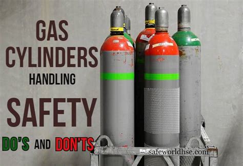 Gas Cylinders Handling Safety Dos And Donts Hse And Fire Protection