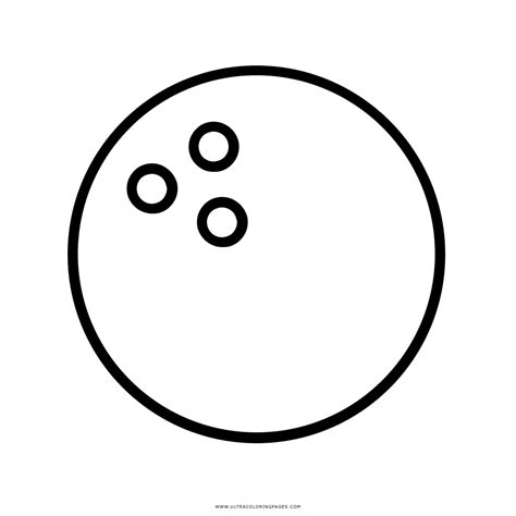 Bowling Ball Page Coloring Pages