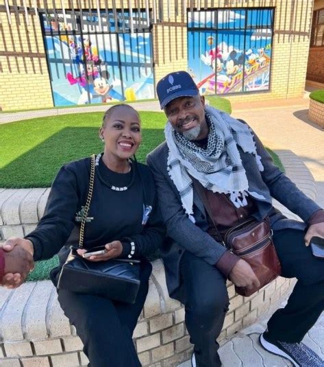 Sello Maake Kancube Recently Shared With His Wife Pearl Styles 7