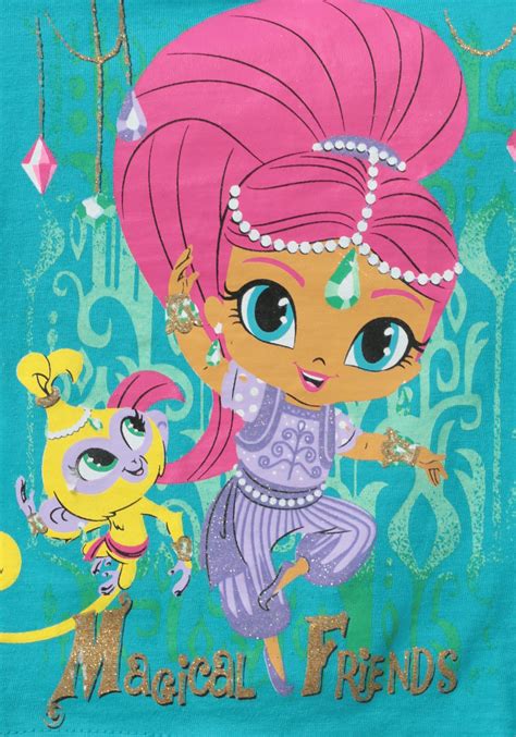 Girls This Shimmer And Shine Magical Friends T Shirt