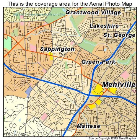 Aerial Photography Map Of Concord Mo Missouri