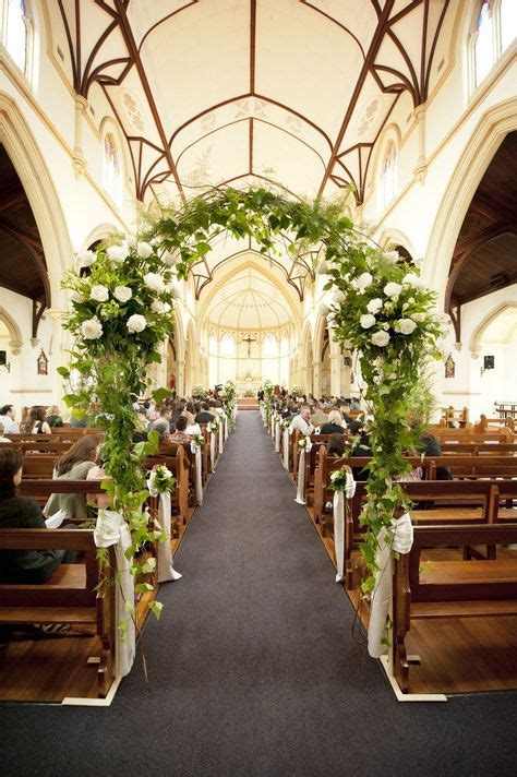 Pin By Jan Henry On Down The Aisle Church Wedding Decorations