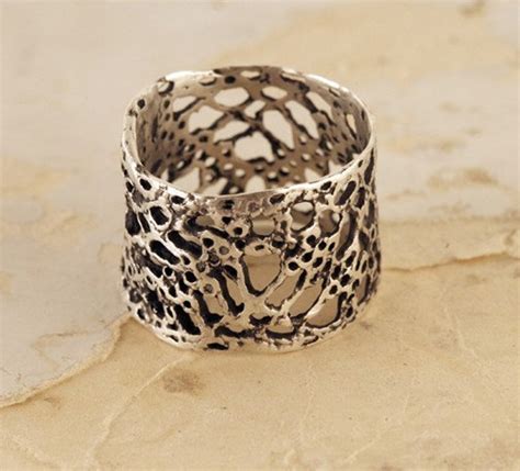 Open Lace Ring Size 75 Etsy