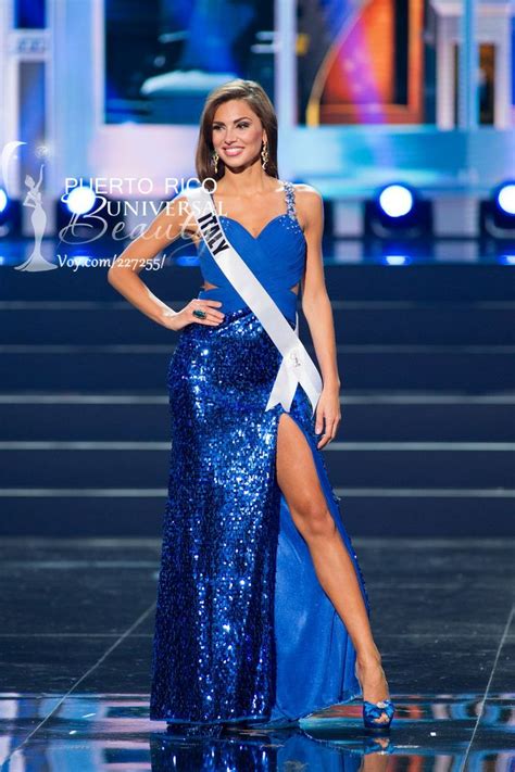 Luna Voce Miss Universe Italy Competes In Her Evening Gown