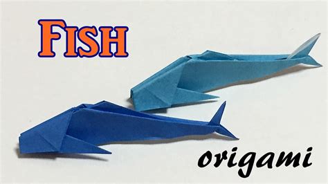 Origami Fish Tutorial Step By Step How To Make A Paper Fish Easy For