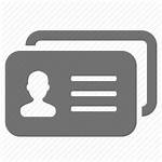 Icon Card Business Icons Company Profile Tag