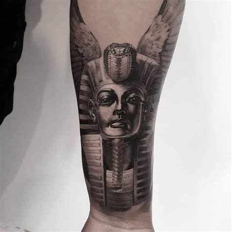 Egyptian Pharaoh Tattoo Design