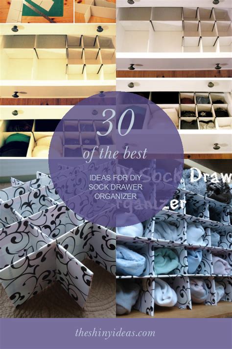 This is a budget product for which you can use the tools at hand. 30 Of the Best Ideas for Diy sock Drawer organizer - Home, Family, Style and Art Ideas