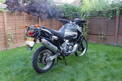 Lots of extras incl soft panniers. For Sale: 2001 Honda Africa Twin XRV750 For Sale