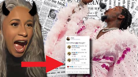 Offset EXPOSED For CHEATING On Cardi B With A MAN YouTube