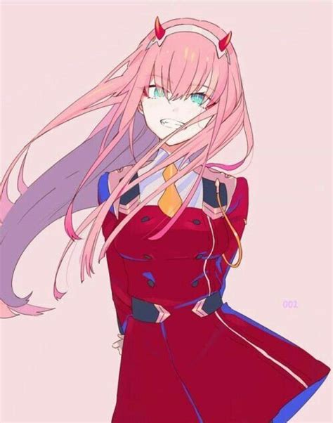 Images Of Anime Girl With Horns Pink Hair