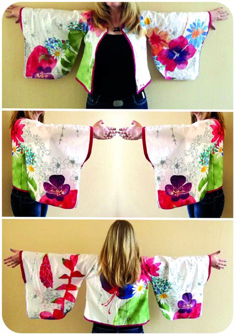 The Diy Cropped Kimono Jacket Tutorial Confessions Of A Refashionista