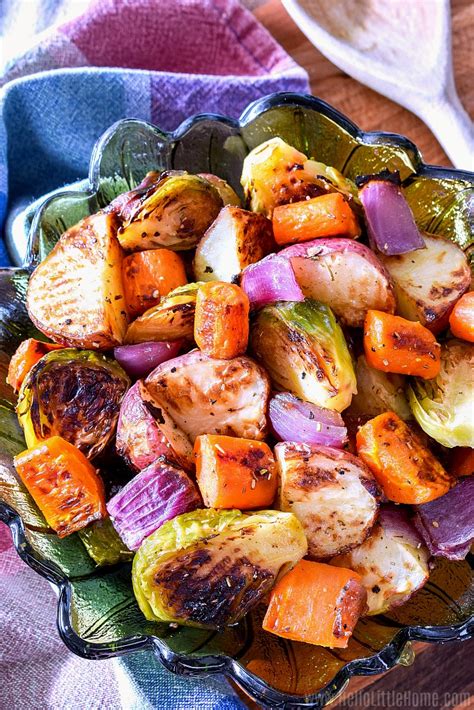 How To Roast Vegetables Easy Recipe Hello Little Home