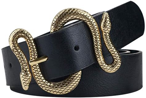 Belts For Women Vintage Womens Belts For Dresses Studded Black Belt