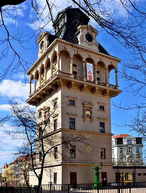 Letenská vodárenská věž v Praze
