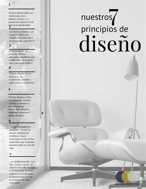 7 Principios De Diseño E Interiorismo David Morales Arquitecto