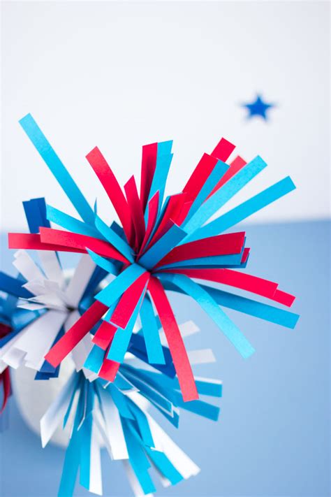 Diy Paper Fireworks Centerpiece Design Improvised