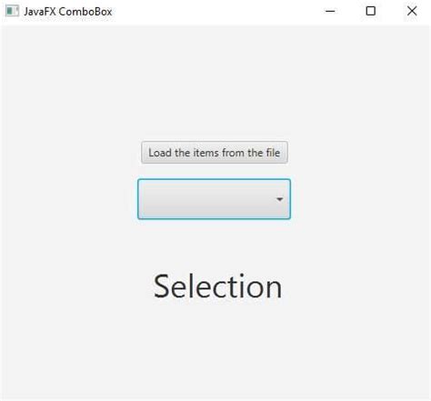 How To Use The Combobox In Javafx Perfect Tutorial