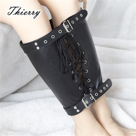 Buy Thierry Erotic Pu Leather Leg Binders Arm Binder