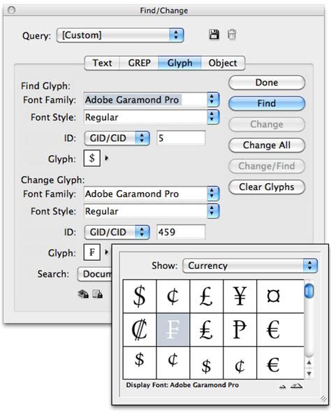 Get To Know Indesigns Glyphs Panel Creativepro Network