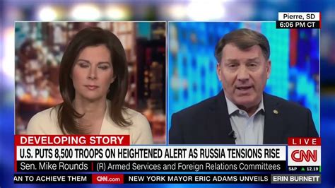 Rounds Discusses Ukraine On Cnns Erin Burnett Outfront Youtube