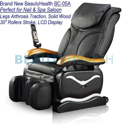 Brand New Beautyhealth Bc 05a Recliner Shiatsu Massage Chair Nail Spa Salon Ebay
