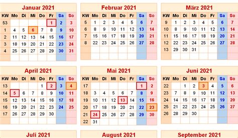 Kw 21 alle kalenderwochen 2021. Kalenderwochen Wochenkalender 2021 Zum Ausdrucken ...
