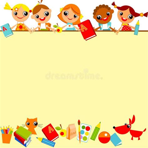 Cute Powerpoint Background For Kids Each Slide Is Editable So You Can