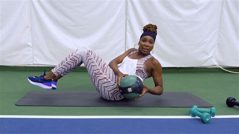 Watch Venus Williamss Best Workout Moves For A Grand Slam BodyJust