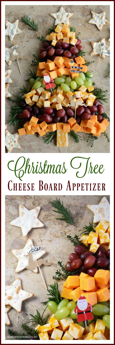 Garnish with chopped red and green bell peppers for extra holiday flare. Easy Holiday Appetizer: Christmas Tree Cheese Board ...