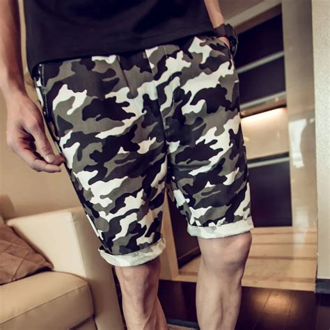 camouflage shorts casual plus size 5xl summer cargo army camouflage men cotton shorts male in