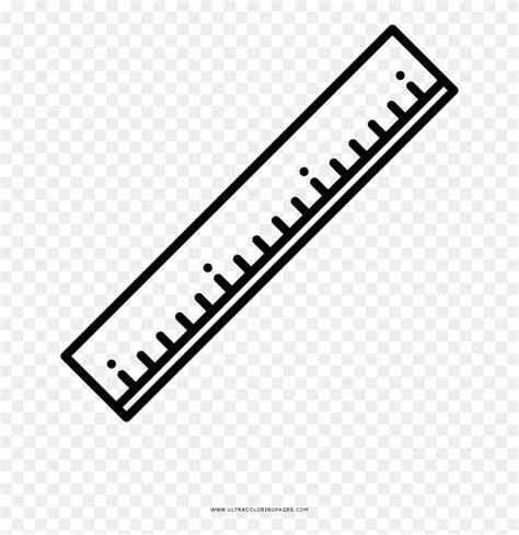 Download Ruler Coloring Clipart 5231826 Pinclipart