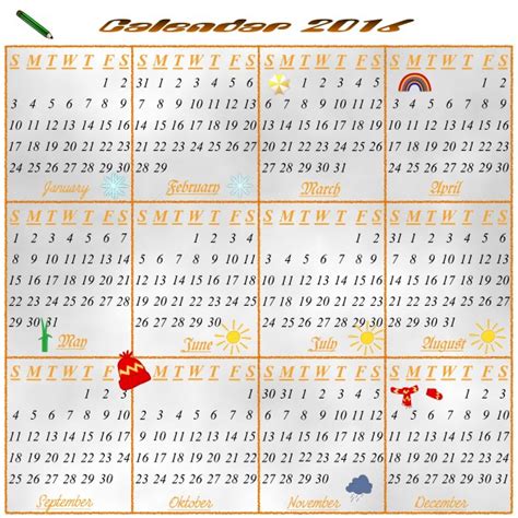 Calendar 2016 Free Stock Photo Public Domain Pictures