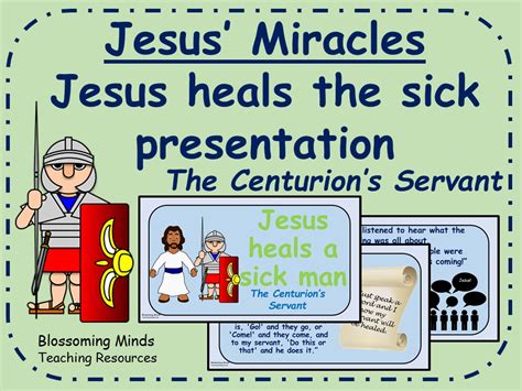 Jesus Miracles Reassembly Presentation Jesus Heals The Sick Story