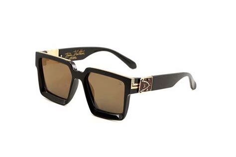 luxury millionaire sunglasses for men full frame vintage designer 1165 1 1 sunglasses for men