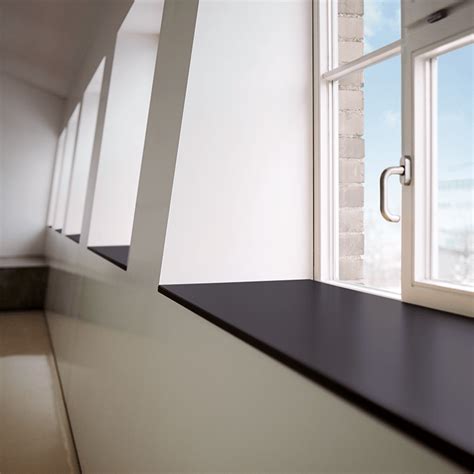 In den farben weiß, polarweiß, grau, dunkelgrau und schwarz erhältlich. Werzalit Fensterbank innen » Werzalit Exklusiv & Compact