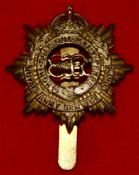 British Army Badges Rasc Ed8th Cap Badge